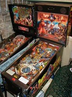 black rose pinball playfield