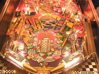 Indianapolis 500 pinball playfield