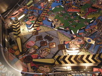 Red and Ted's Roadshow pinball playfield