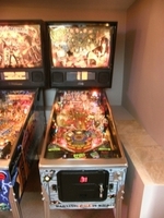 Scared Stiff pinball backglass