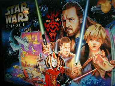 Star wars episode 1 pinball