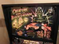 Creature from the Black Lagoon backglass