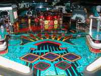 Dracula pinball flipper