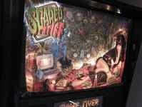 Scared Stiff pinball backglass