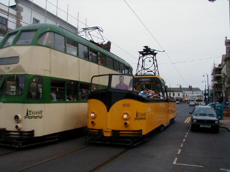 Blackpool trams