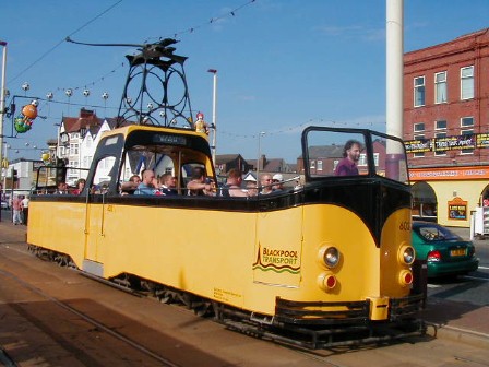 Blackpool open boat