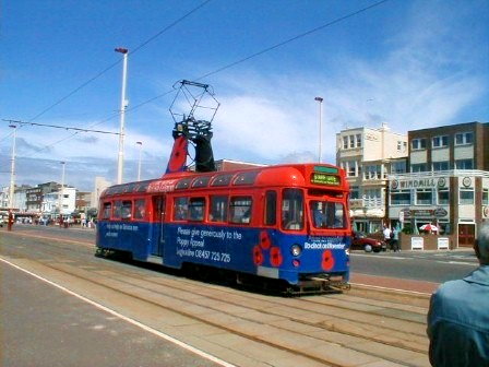 Blackpool tram 678