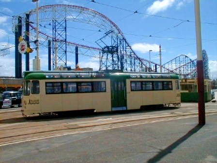 Blackpool tram 678