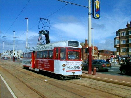 Blackpool tram 680