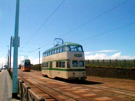 Blackpool tram 703