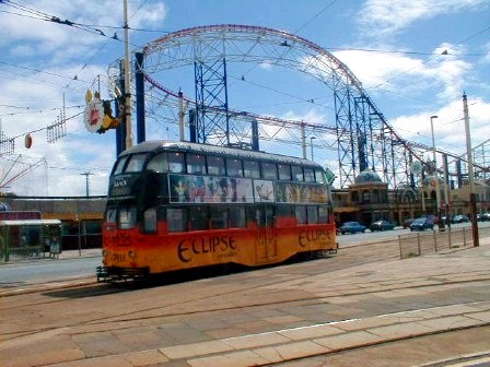 Blackpool Eclipse tram