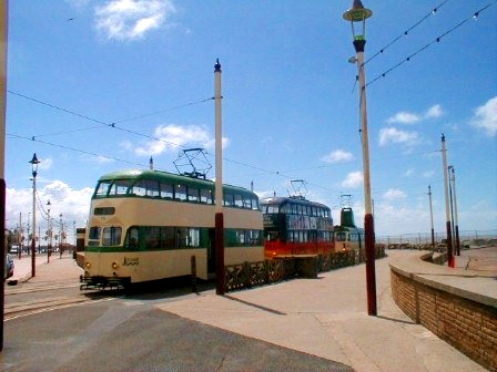 Blackpool tram 712