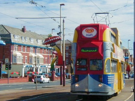 Blackpool Walls Ice Cream tram