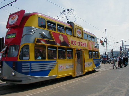 Blackpool Ice Cream tram