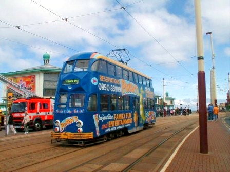 Blackpool Pontins tram