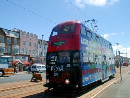 Blackpool tram Pasaje De Terror