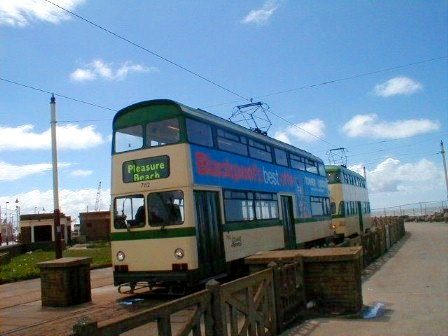 Blackpool tram 762
