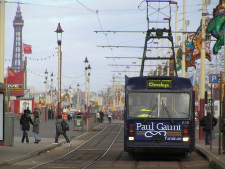 Blackpool trams