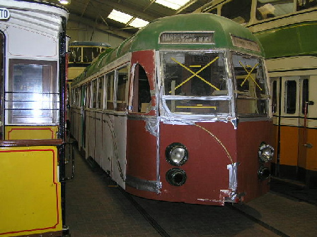 Blackpool tram restoration