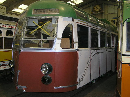 Blackpool tram restoration