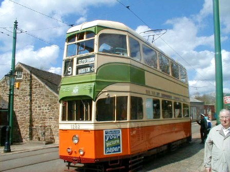 Glasgow tram 1282
