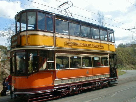 Glasgow tram 812