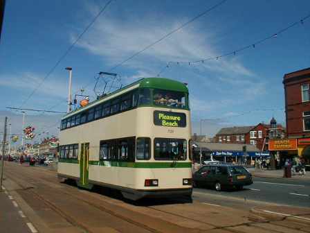 Blackpool millenium tram