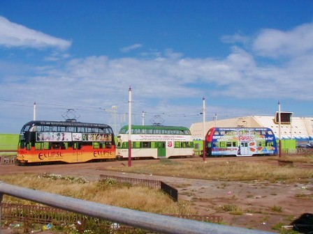Blackpool trams
